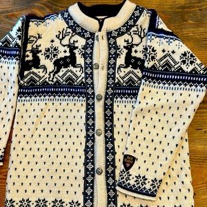 Dale of Norway Merino Wool Cardigan Like New Women’s Small